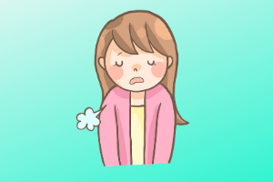 嘆く女性