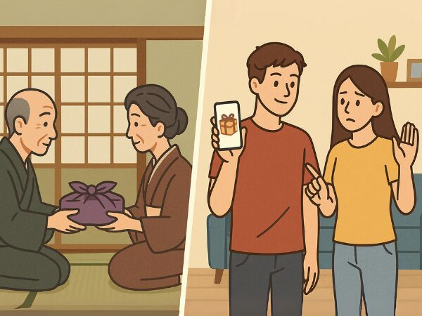 昔は手渡しでお中元を相手宅まで届けたが、今はネットの時代である