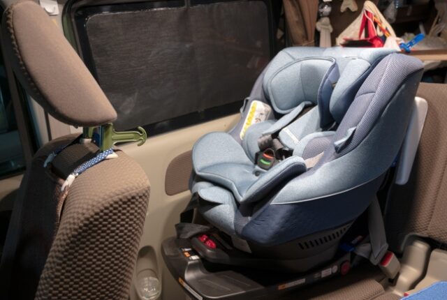 車内のチャイルドシート