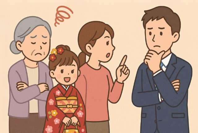 七五三で義両親がめんどくさい時の対処法
