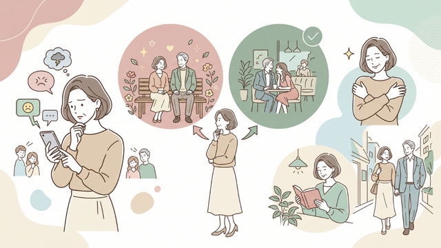 50代の恋愛が気持ち悪いと思われる理由と向き合い方