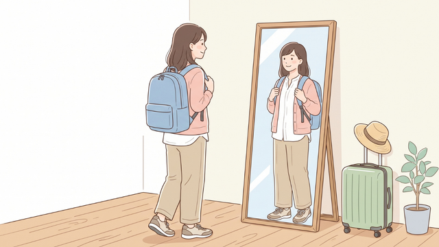 旅行で使うリュックがダサいと感じる原因と選び方